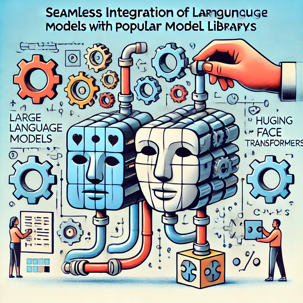 Seamless Integration of Large Language Models with Popular Model Libraries